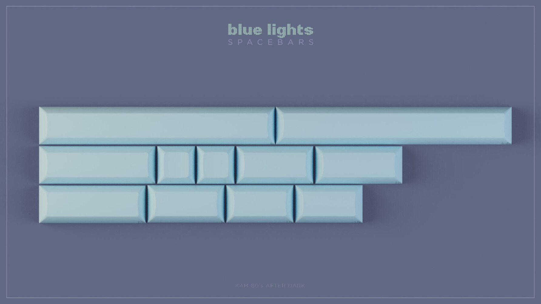 KAM 80s After Dark CandyKeys