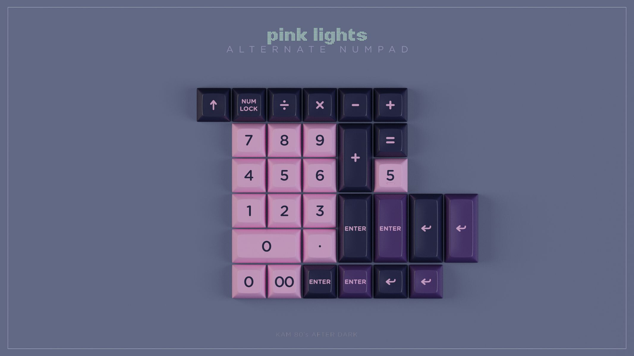 KAM 80s After Dark CandyKeys