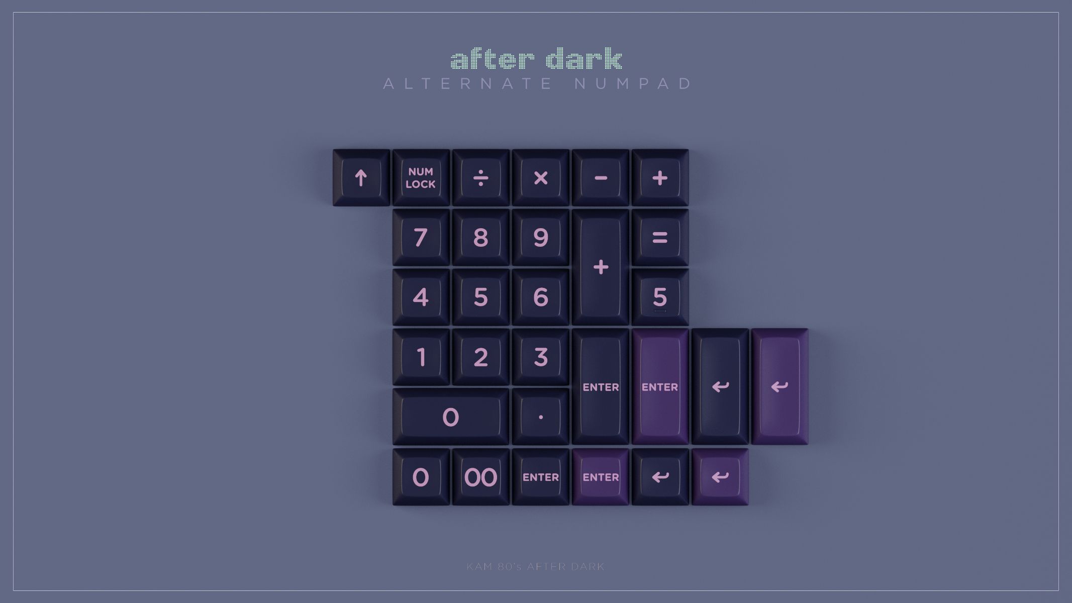 KAM 80s After Dark CandyKeys